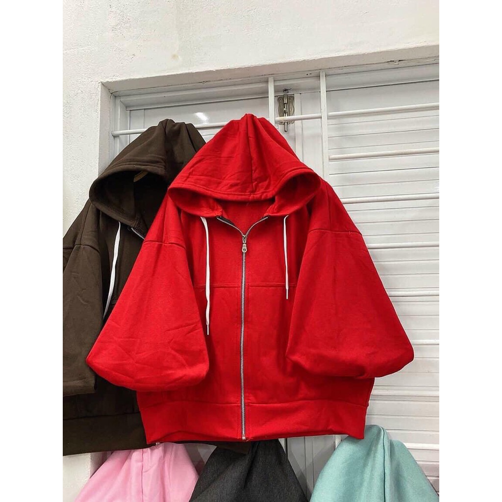 ÁO HOODIE - ÁO KHOÁC NỈ TAY PHỒNG | BigBuy360 - bigbuy360.vn