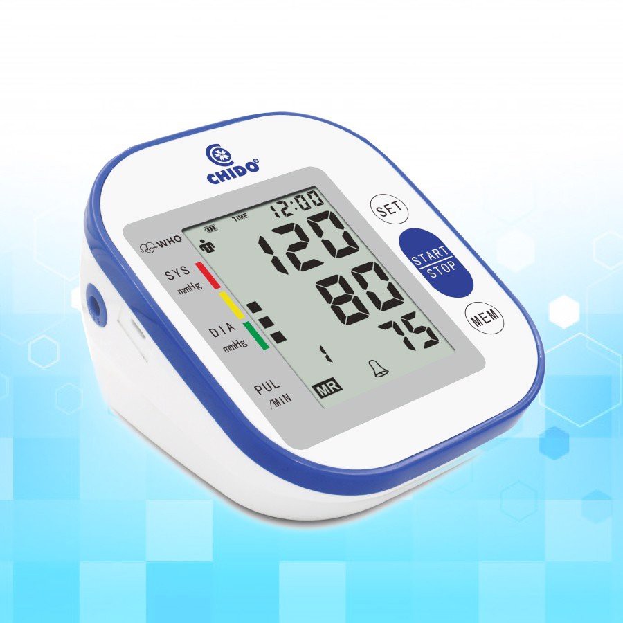 Máy Đo Huyết Áp Bắp Tay Tự Động CHIDO BSX561 Công Nghệ Nhật Bản Phiên Bản 2021