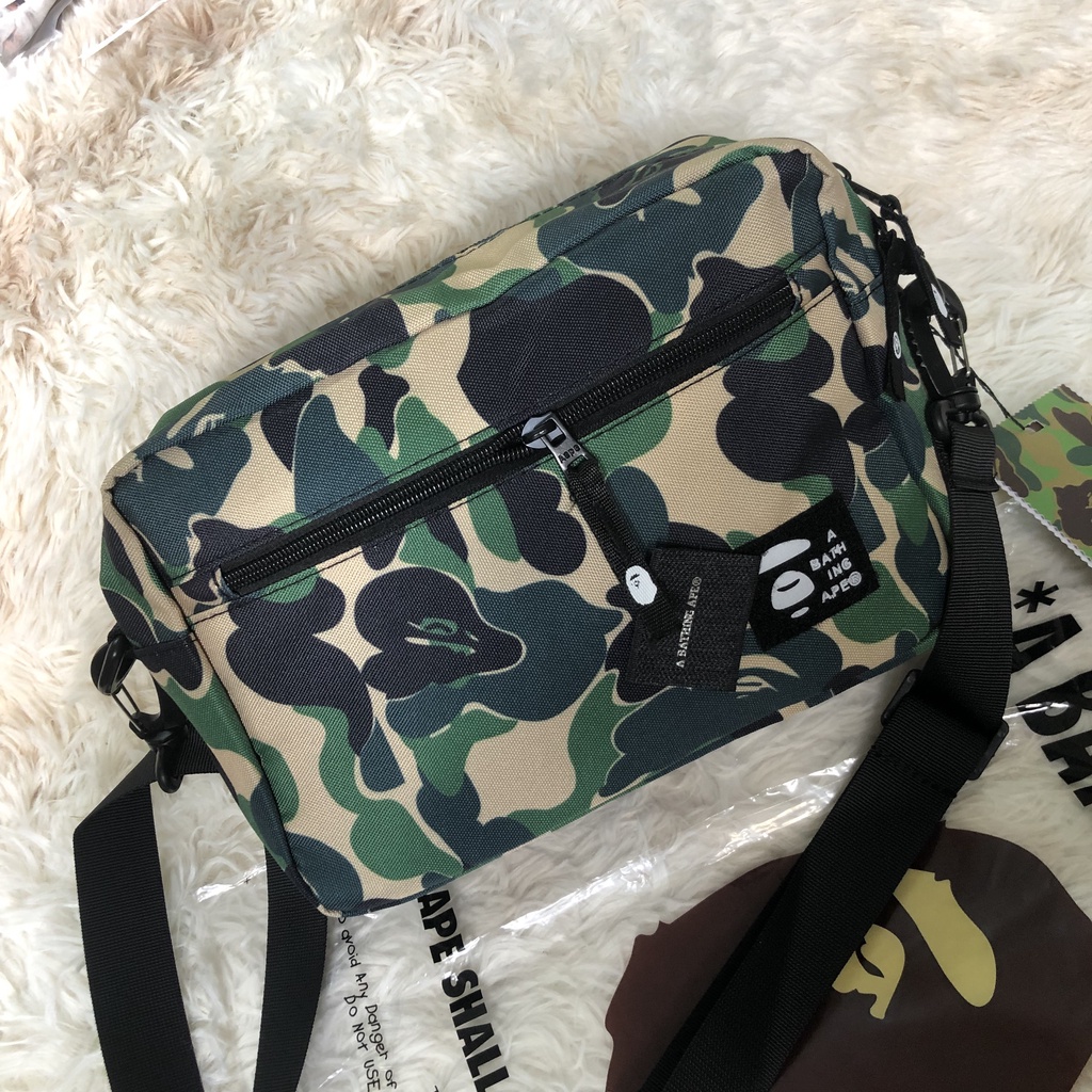 Túi đeo hông Bape_camo size 26 nam nữ siêu chất