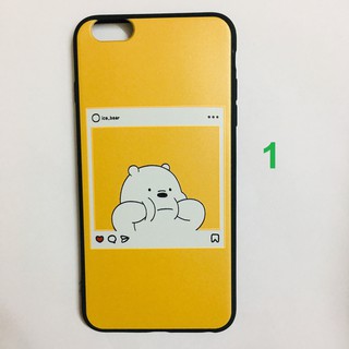Ốp iphone lưng mềm viền mềm hình 3d kute