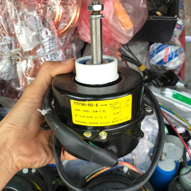 Motor 80W ngược chiều thay thế cho quạt điều hòa hơi nước