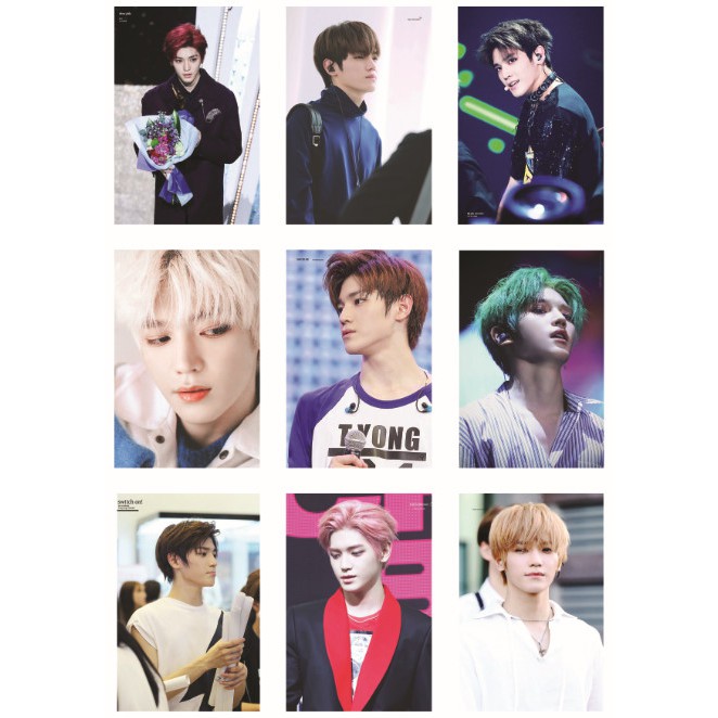 Lomo card ảnh thành viên NCT - TAEYONG full 72 ảnh part1