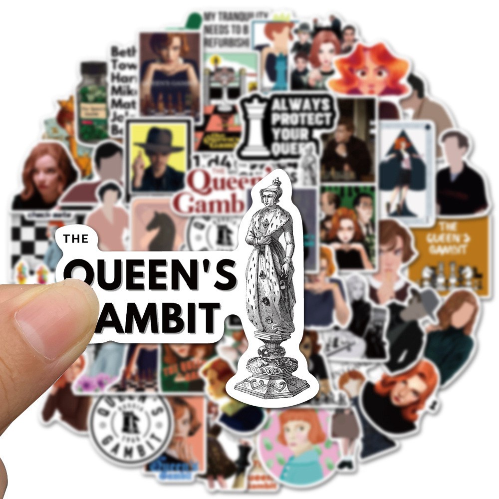 Set 50/ 25/ 10 sticker dán trang trí mũ bảo hiểm chống thấm nước