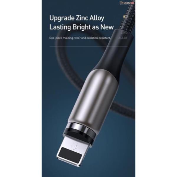 Cáp sạc từ thế hệ thứ 3 Baseus Zinc Magnetic series 3 Lightning/ Type C/ Micro cho Smartphone/ Tablet Cable