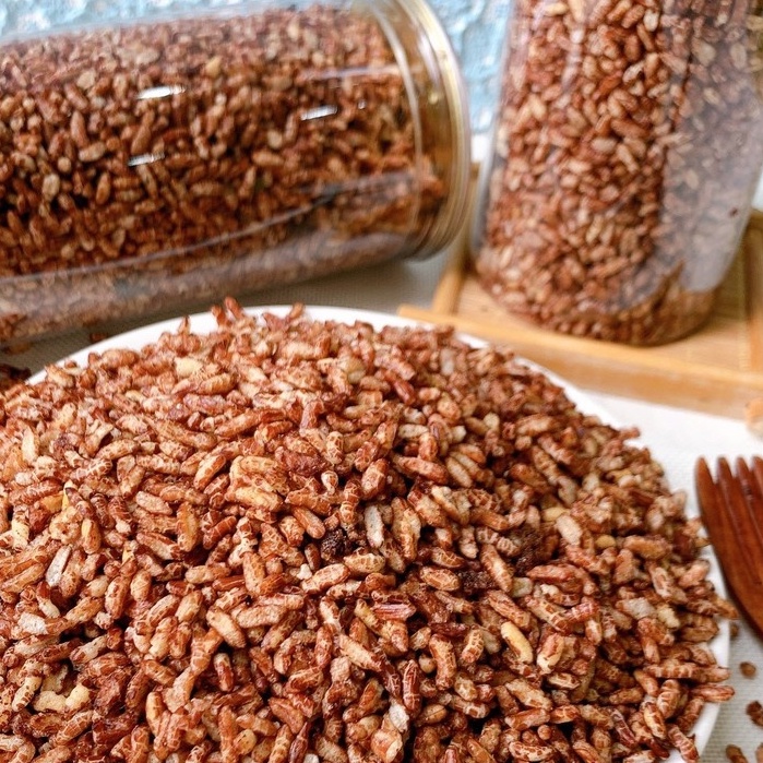 1kg (2 Gói) Gạo Lứt Sấy Giòn Loại Ngon (NCFOOD)