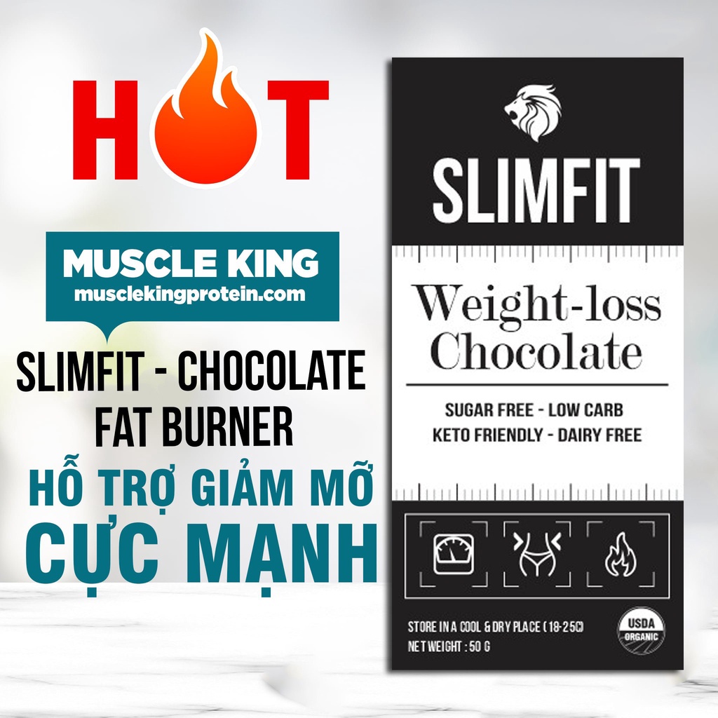 Socola Giảm Cân Slimfit 50gram ( 15 lần dùng)