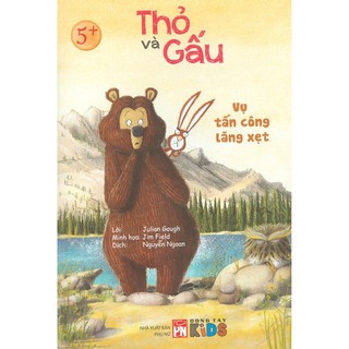 Sách - thỏ và gấu - vụ tấn công lãng xẹt