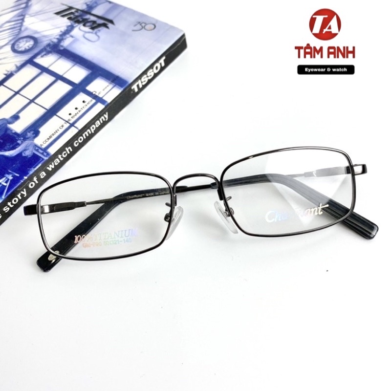 Gọng kính titan dẻo lắp mắt viễn - cận hàng loại 1