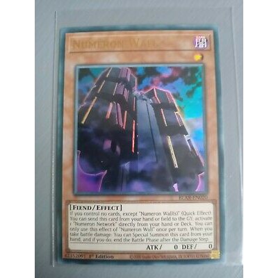 Thẻ bài YUGIOH - Numeron Wall - BLAR-EN020 - Ultra Rare