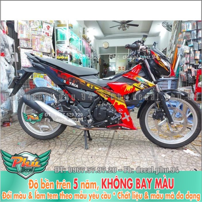 Tem rời Satria Đỏ City TP (H)