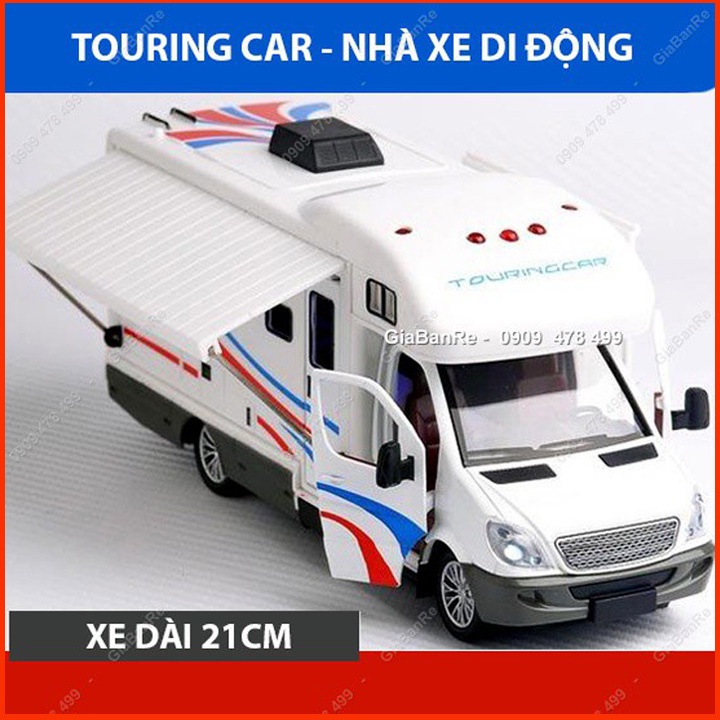 Mô Hình Xe Du Lich Touring Home Car - Tỉ Lệ 1:32 –9980