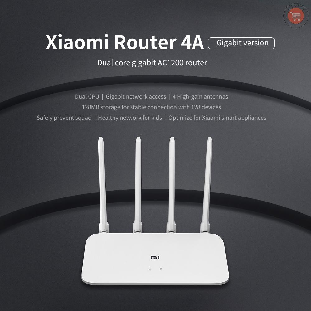 Thiết Bị Khuếch Đại Sóng Wifi Không Dây Xiaomi 4a 2.4ghz 5ghz 1167mbps 4g 12mbps