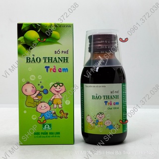Bổ phế Bảo Thanh Trẻ em