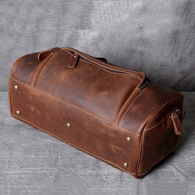 TÚI XÁCH DU LỊCH DA NGỰA ĐIÊN RETRO - 841389