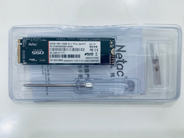 SSD Netac M2 PCL NVME 128GB Gen 3x4 | BigBuy360 - bigbuy360.vn