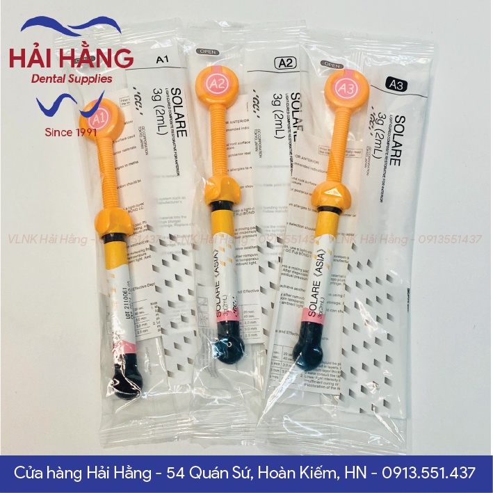 Composite đặc Solare chính hãng GC