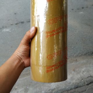 1 lốc 6 cuộn Băng keo OPP Trong/ Đục/ Cam, 200 Yard, 5F, Mic 50