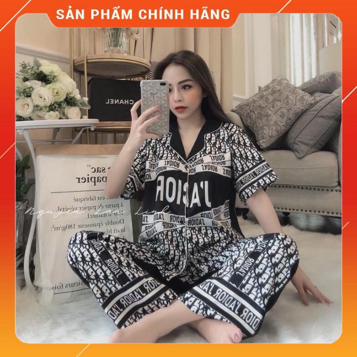 [Siêu Hot] Bộ đồ Pijama lụa💖Bộ lụa thiết kế Cộc Dài Họa tiết chất liệu mát lịm[HÀNG ĐẸP CHUẨN] [ẢNH THẬT +VIDEO] | BigBuy360 - bigbuy360.vn