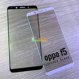 Miếng dán kính cường lực Oppo F5 Full màn hình