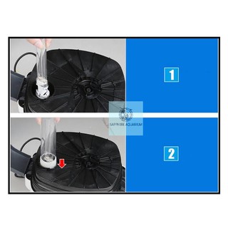 Lọc thùng SUNSUN ZW-3000, HW-3000 - Tích hợp đèn UV