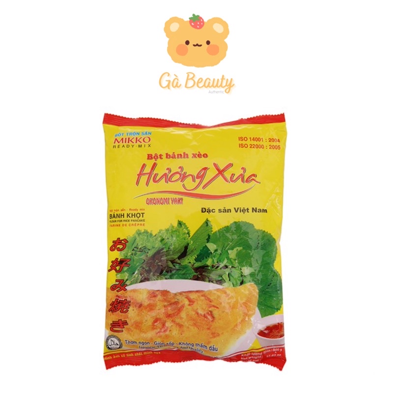 Bột Bánh Xèo Mikko Hương Xưa Bịch 500g