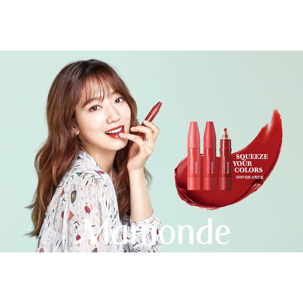 Son mamonde kem mới (Creamy Tint Squeeze Lip) ( hàng có sẵn)