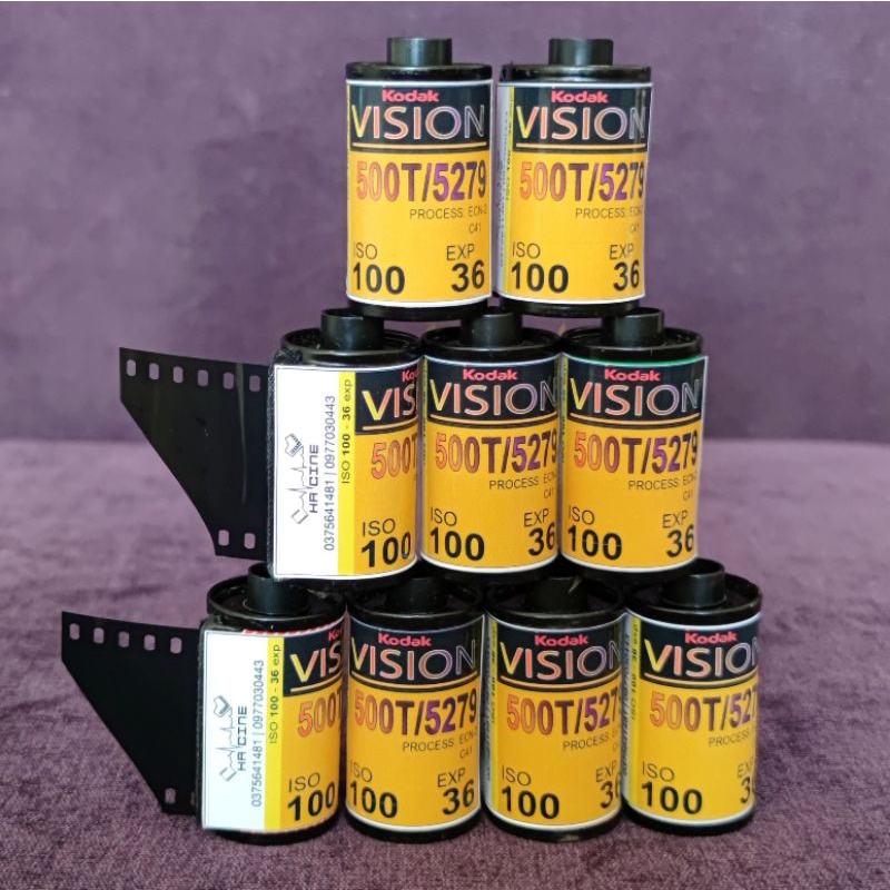 Film Kodak Vision 500T (5279) - iso 100 - 36 kiểu - chụp được máy PnS