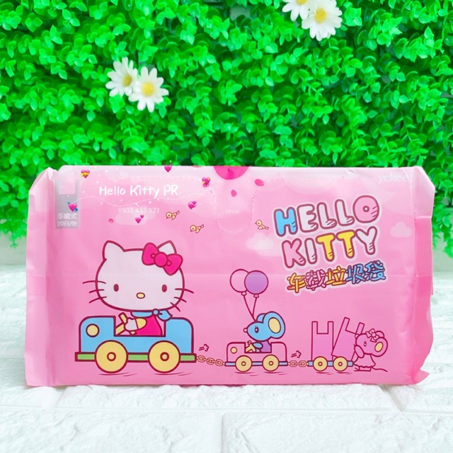 Túi đựng rác in hình Hello Kitty