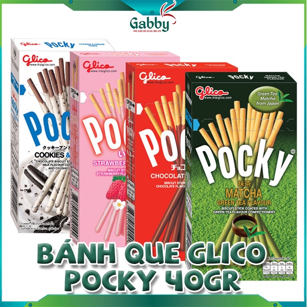 (NHIỀU VỊ) BÁNH QUE GLICO P.O.C.K.Y 40gr