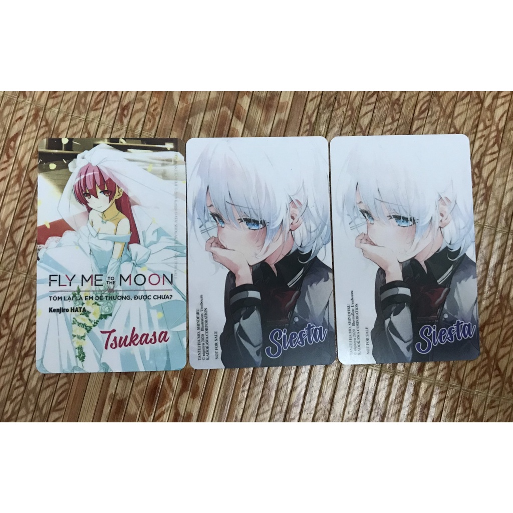Cạc Bo Góc Siesta (Spy Room) & Tsukasa (Fly Me To The Moon)