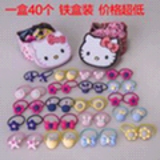 Hộp cột tóc Hello kitty