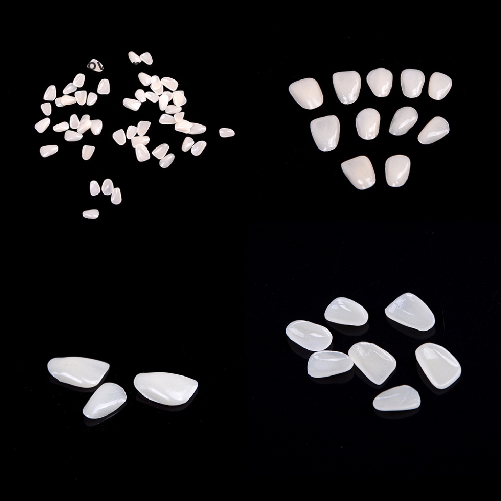 Set 50 Miếng Dán Răng Y Tế Bằng Nhựa Resin 50 Miếng Dán Răng Nhựa Resin Mới 50 Cái
