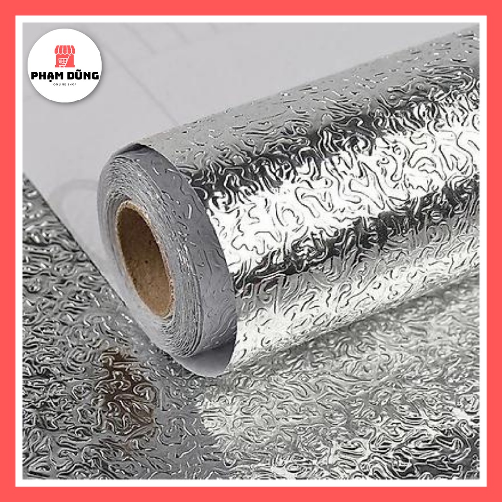 Giấy Bạc Dán Bếp Dễ Vệ Sinh Sạch Sẽ