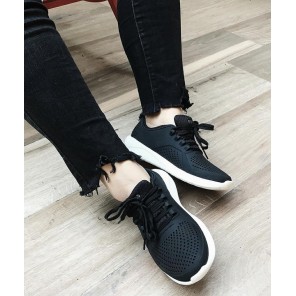 Giày Nhựa Nam Buộc Dây - Siêu Chống Thấm Nước, Chống Trơn, Giày Xuất Xịn Literide Pacer