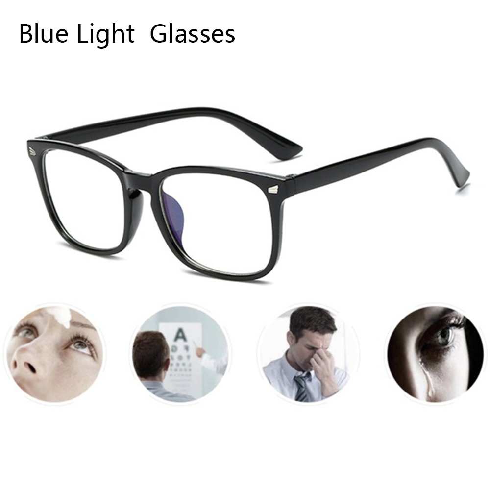 👒OSIER🍂 Unisex Eye Glasses Transparent Len Anti Blue Rays Glasses Unisex Glasses Anti UV Blue Light  Blocking Fashion Eyewear Computer  Glasses