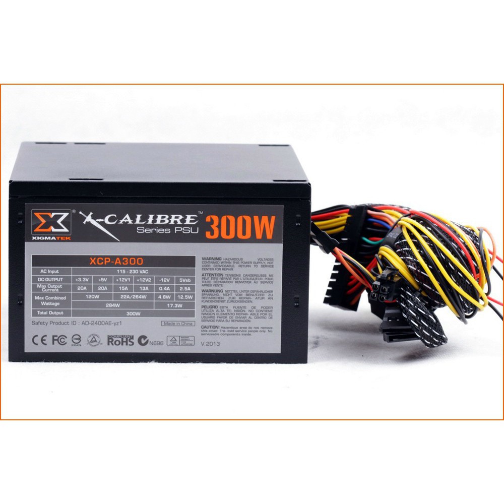 Nguồn XIGMATEK X-Calibre XCP-A300 Có Nguồn Phụ 6pin Cho Vga