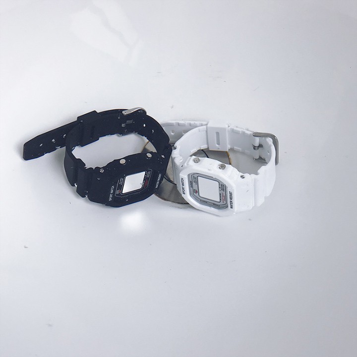 Đồng hồ điện tử SANOSI mặt vuông phong cách Unisex Bán lẻ giá sỉ