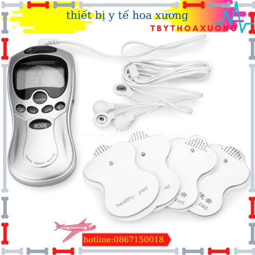 Máy massager 4-8 miếng dán[thietbiytehoaxuong]