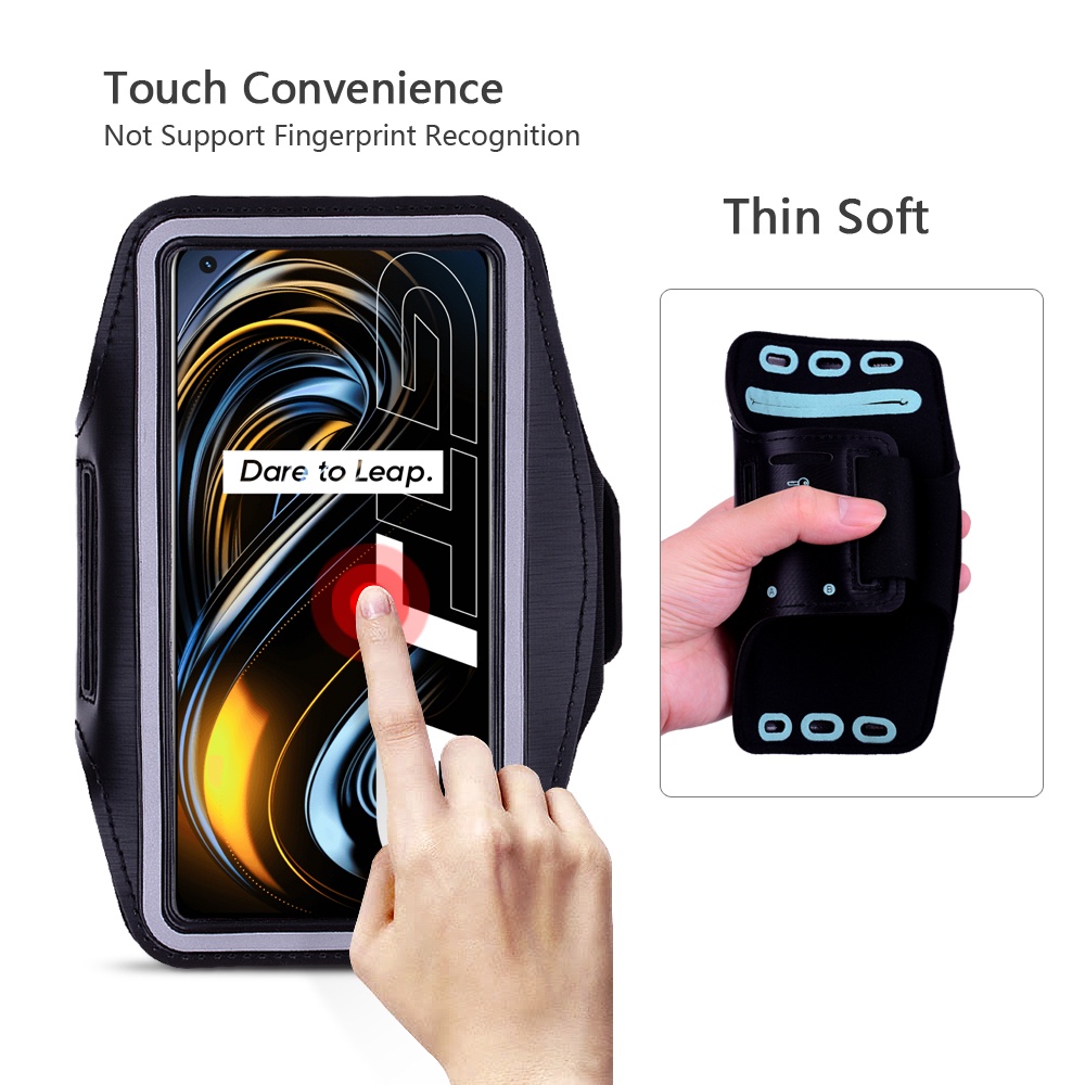 Ốp Điện Thoại Đeo Cánh Tay Tập Thể Thao Cho Realme GT2 Pro GT Neo 2 2T 3 3T