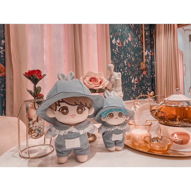 Set tai thỏ cho doll 20 và 15 cm