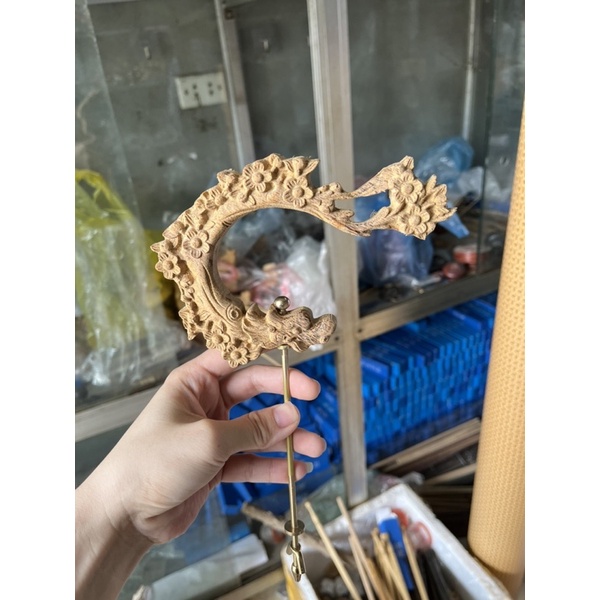 Móc tre lồng mào đục cnc có kèm ti móc