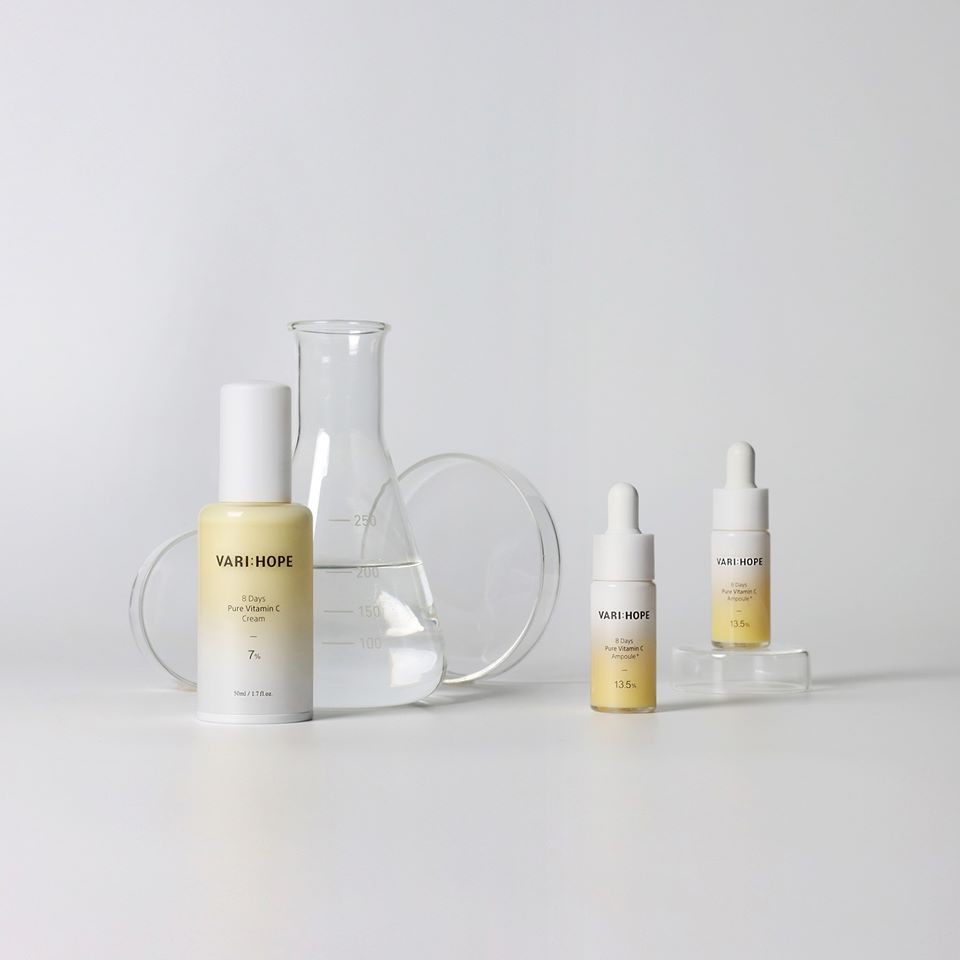 Bộ Đôi Dưỡng Trắng Và Làm Mờ Vết Thâm Vượt Trội Vitamin C Varihope (Serum Vitamin C +Cream Vitamin C Vari:Hope)) | BigBuy360 - bigbuy360.vn