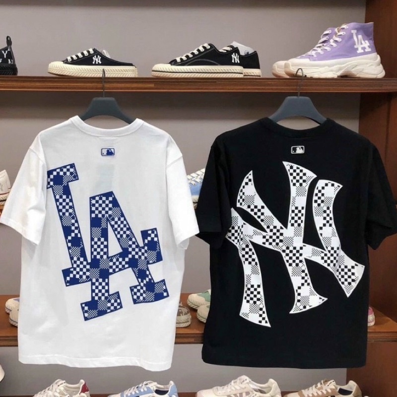 Áo MLB LA & NY Full Tag Xuất Xịn Siêu Phẩm Full Tag Mạc
