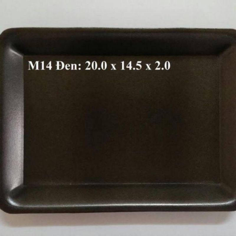 120 khay xốp đựng đồ ăn, hoa quả...