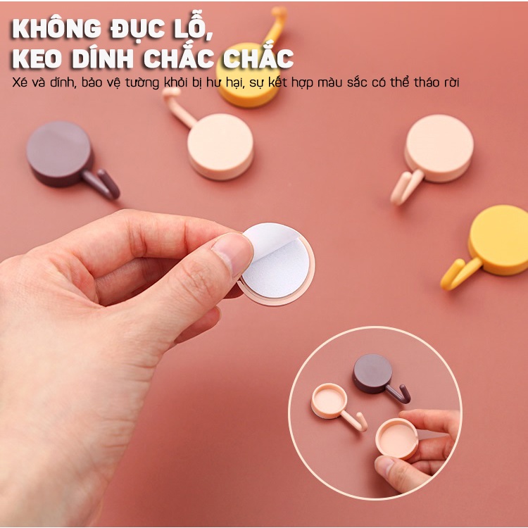 Móc Treo Tường Dính Chắc Chắn Dùng Trong Nhà Bếp,Phòng Tắm GEAR79