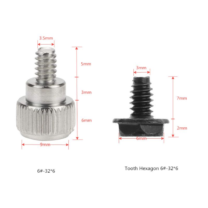 Bộ ốc vít 6#-32*6 chuyên dụng cho máy tính | WebRaoVat - webraovat.net.vn