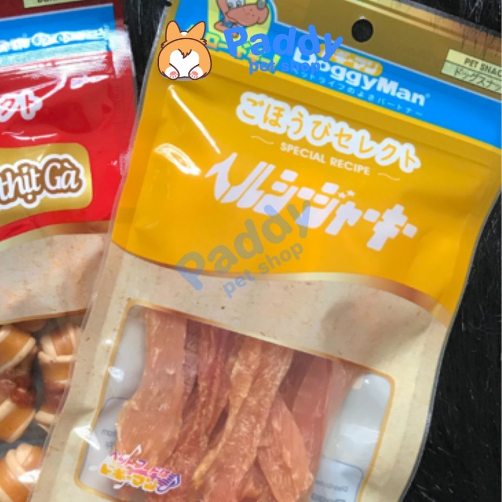 Thịt Gà Sấy DoggyMan Snack Cho Chó