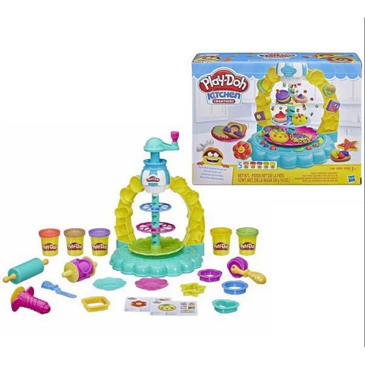 Đồ chơi đất nặn bánh quy rực rỡ Play - Doh