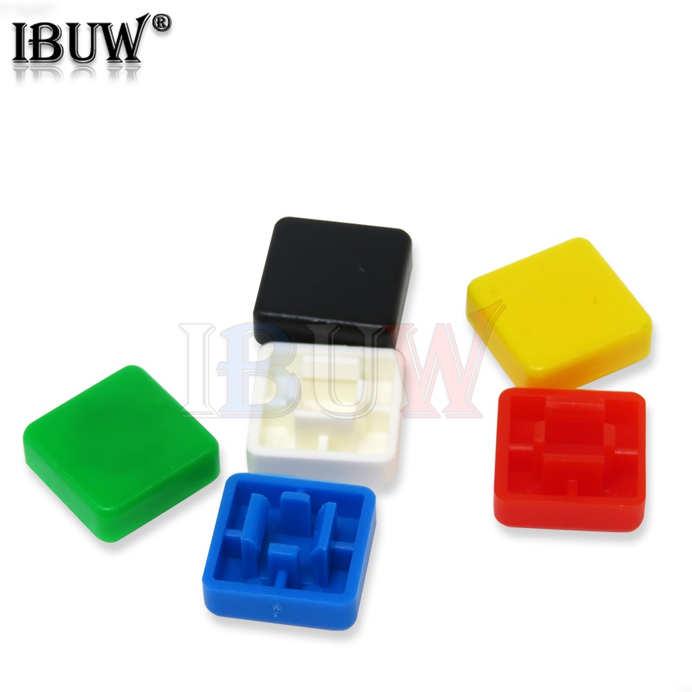 Set 20 Mô Đun Nút Nhấn Mini DIP 4PIN A14 A24 Màu Trắng/Xanh Lá/Vàng/Đỏ/Xanh Lá