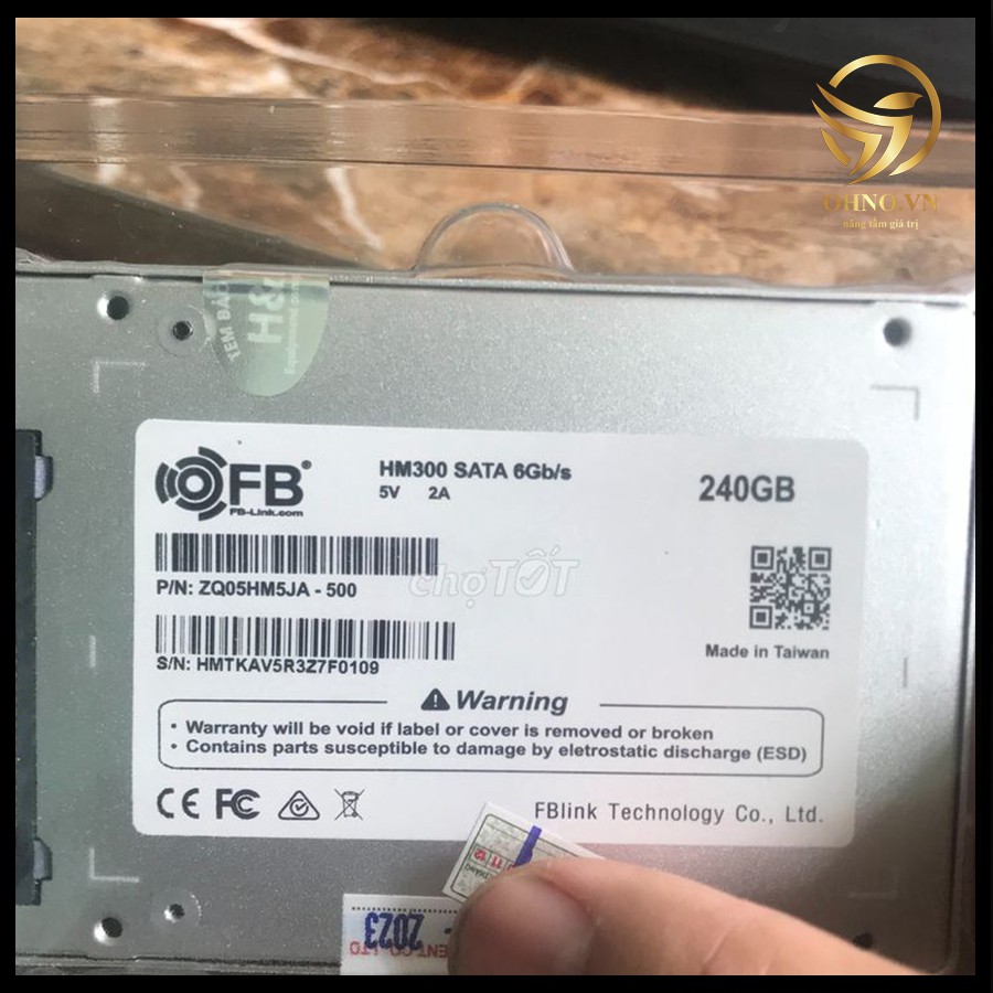 Ổ Cứng SSD FB-Link 120GB 240GB 480GB Đọc Ghi Tốc Độ Cao Ổ Cứng SSD 2.5inch Máy Tính Cổng SATA Chính Hãng - OHNO VIỆT NAM | BigBuy360 - bigbuy360.vn